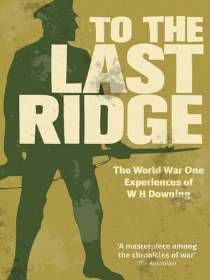 cover image of To the Last Ridge